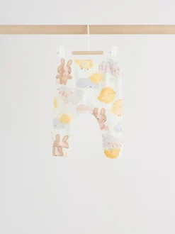 Imprimé personnage lapin blanc - Ensemble bébé sweat et legging de Pâques (0mois-2ans)