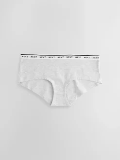 Imprimé table Rouge - Lot de 7 culottes à logo en coton