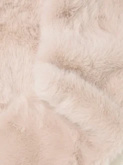 ivoire - Écharpe FatFace en fausse fourrure