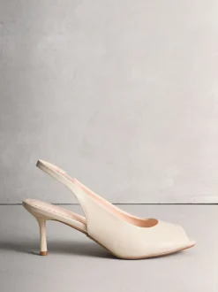 ivoire - Chaussures à talons Forever Comfort® Peeptoe à bride arrière