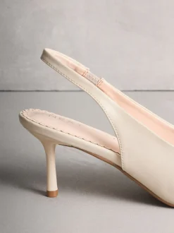 ivoire - Chaussures à talons Forever Comfort® Peeptoe à bride arrière