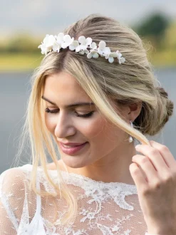 Ivoire & Co Tiare en céramique Floral daint à fleurs sauvages