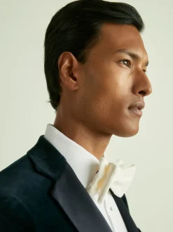 ivoire - Nœud papillon Reiss Hike en velours