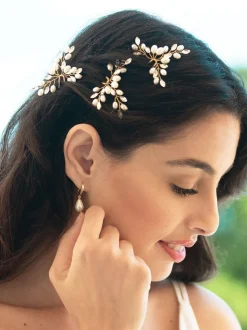 Ivory & Co Set d'épingles à cheveux Comos