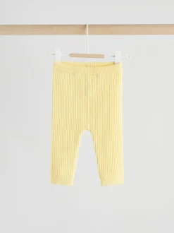 Jaune - Ensemble Pull et Leggings en maille Bébé 2 Pièces (0mois-3ans)