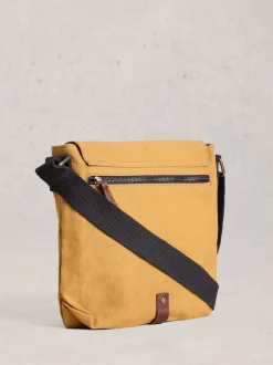 Jaune - Sac à bandoulière White Stuff Charlie en toile