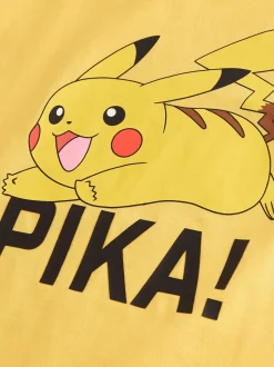 Jaune - T-shirt Pokémon à manches courtes (3-16ans)