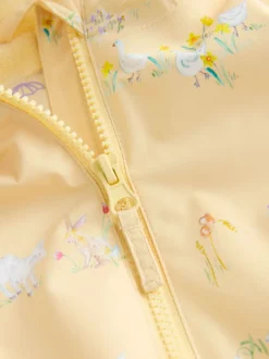 Jaune citron - Combinaison imperméable imprimée (6 mois-7 ans)