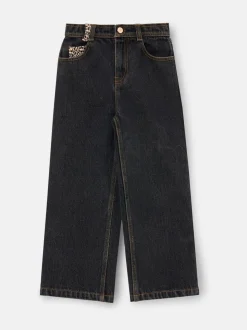 Jean ample Angel & Rocket Piper imprimé léopard à motif étoile