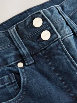 Jean bleu foncé - Jean slim rehaussant et galbant