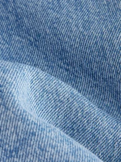 Jean bleu moyen - Barrel 100% Cotton Jeans (3mths-7yrs)