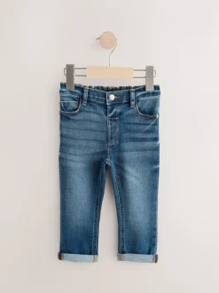 Jean bleu moyen - Jeans extensibles confort (3mths-7yrs)