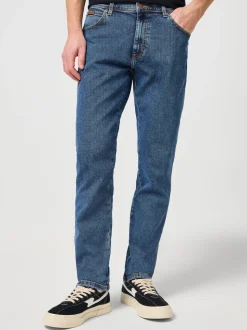 Jean bleu moyen - Wrangler Coupe ajustée Texas Jeans