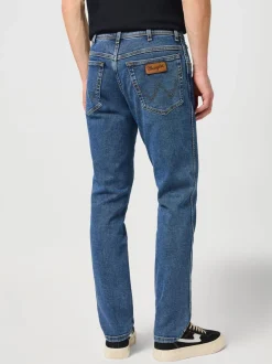 Jean bleu moyen - Wrangler Coupe ajustée Texas Jeans