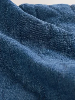 Jena bleu - Veste matelassée en jersey pour bébé (0mois à2ans)