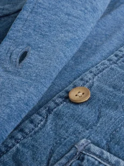 Jena bleu - Veste matelassée en jersey pour bébé (0mois à2ans)