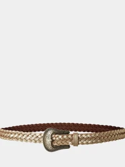 Joe Browns Ceintures en daim métallisé tressé