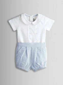 JoJo Maman Bébé Classic Body & Rayure Shorts Ensemble 2 Pieces
