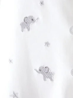 Jojo Maman Bébé Combinaison de nuit brodée Born In 2026