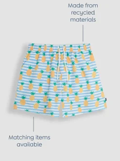 Jojo Maman Bébé Homme Pineapple Short imprimé de bain