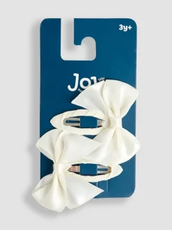 Jojo Maman Bébé Lot de pinces pour cheveux Noeud 2