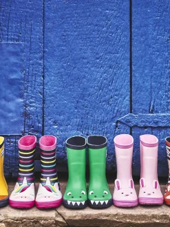 Jojo Maman Bébé Wellies doublées et imprimées