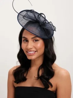Jon Richard Fascinateur à nœud tissé bleu marine