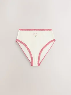 Jours de la semaine - Culotte en coton et dentelle 7 Pack