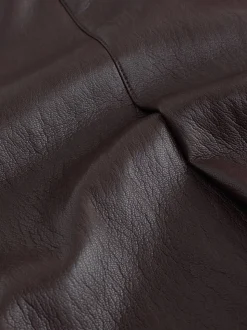 Jupe Kilt mi-longue Nodinary en similicuir