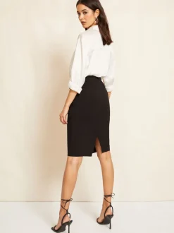 Jupe mi-longue Friends Like These Sculpting stretch longueur genou