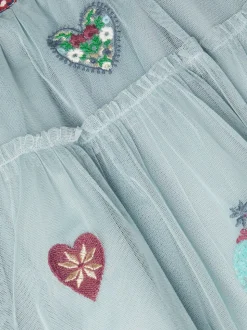 Jupe Monsoon en tulle avec ornements cœur