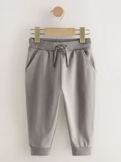 Khaki/Gris/Bleu - Lot de 5 joggings (3mois-7ans)