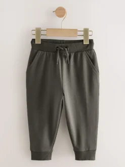 Khaki/Gris/Bleu - Lot de 5 joggings (3mois-7ans)