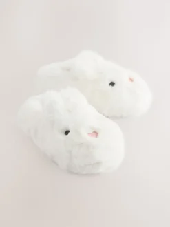 Lapin blanc - Slippers de caractère