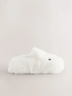 Lapin blanc - Slippers de caractère