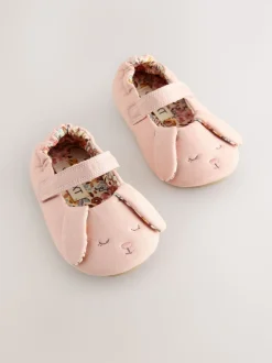 Lapin rose - Chaussons style babies