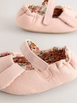 Lapin rose - Chaussons style babies