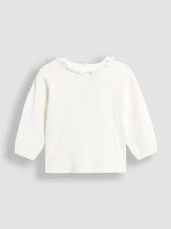 Lapin rose - Ensemble salopette et haut en velours côtelé appliqué Jojo Maman Bébé