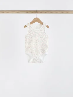 Lapin rose - Paquet de bodys pour bébé avec gilet 5