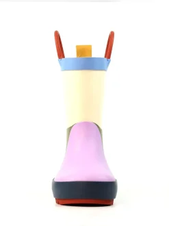 Lazy Dogz Bottes Wellingtons violettes à motif bubblegum pour tout-petit