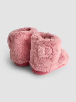 Licorne rose - Chaussons bottes JoJo Maman Bébé en peluche
