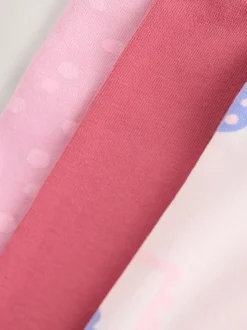 Licorne rose - Lot de 3 leggings (3mois-7ans)