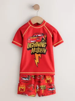 Lightning McLain - Ensemble Rash Gilet et short de bain (3mois-7ans)