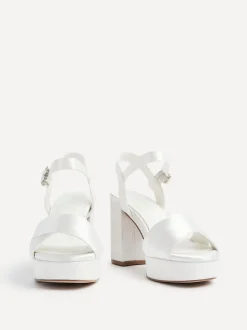 Linzi Mariage Perola Cross-Over Strappy Platform Sandales