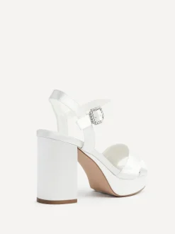 Linzi Mariage Perola Cross-Over Strappy Platform Sandales
