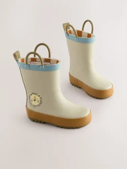 Lion neutre - Bottes de pluie à poignée