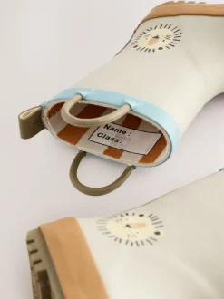 Lion neutre - Bottes de pluie à poignée