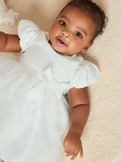 Lipsy Bébé Manche bouffante Occasion Robe (0mths-5yrs)