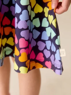 Little Bird by Jools Oliver Robe patineuse en jersey à manches courtes