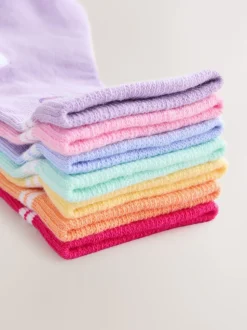 Little Bird by Jools Oliver Lot de 7 paires de chaussettes arc-en-ciel pastel